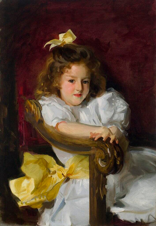 Charlotte Cram Painting by John Singer Sargent