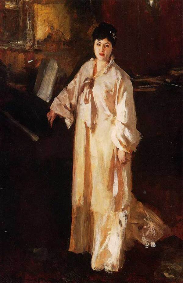 Judith Gautier Painting by John Singer Sargent