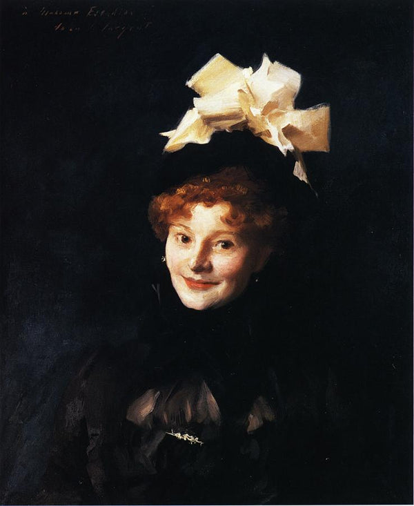 Madame Paul Escudier Painting by John Singer Sargent