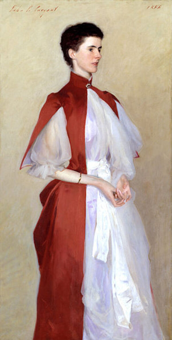 Mrs. Robert Harrison Painting by John Singer Sargent