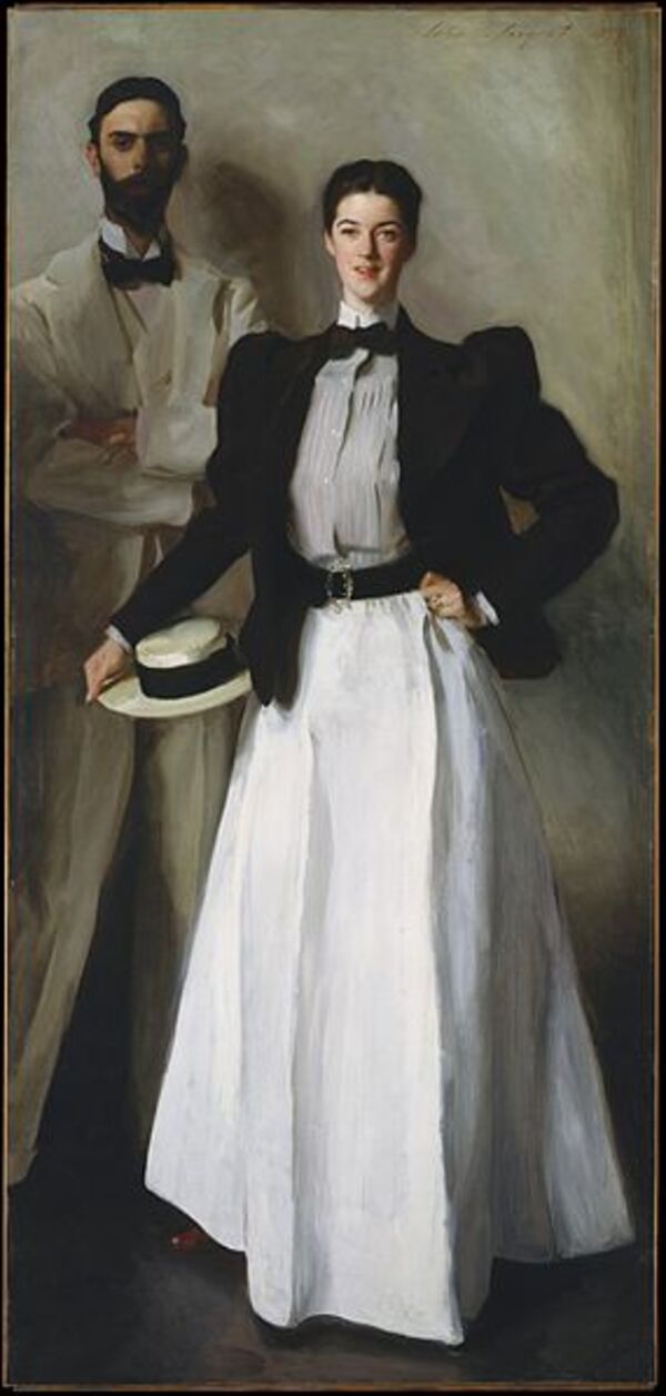 Mr And Mrs Isaac Newton Phelps Stokes Painting by John Singer Sargent