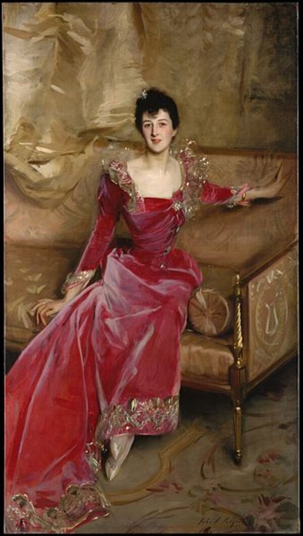 Mrs. Hugh Hammersley Painting by John Singer Sargent