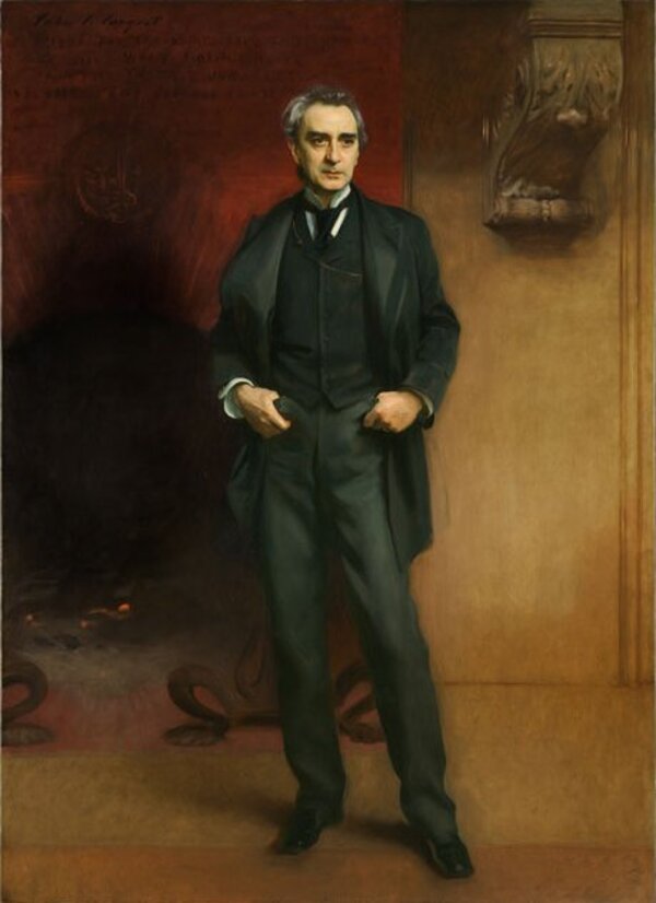 Edwin Booth Painting by John Singer Sargent