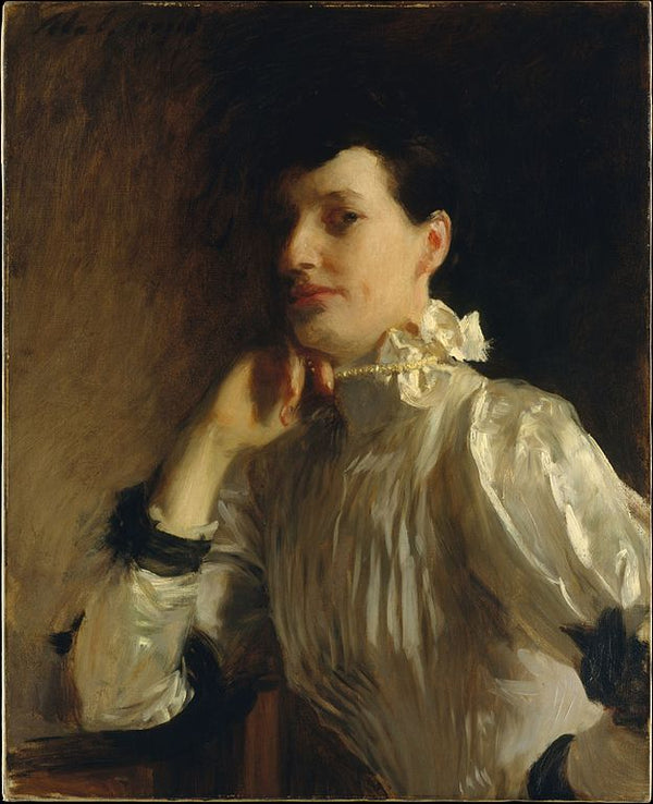 Mabel Marquand, Mrs. Henry Galbraith Ward Painting by John Singer Sargent