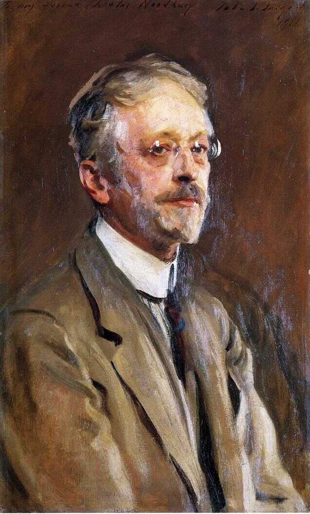 Charles Woodbury Painting by John Singer Sargent