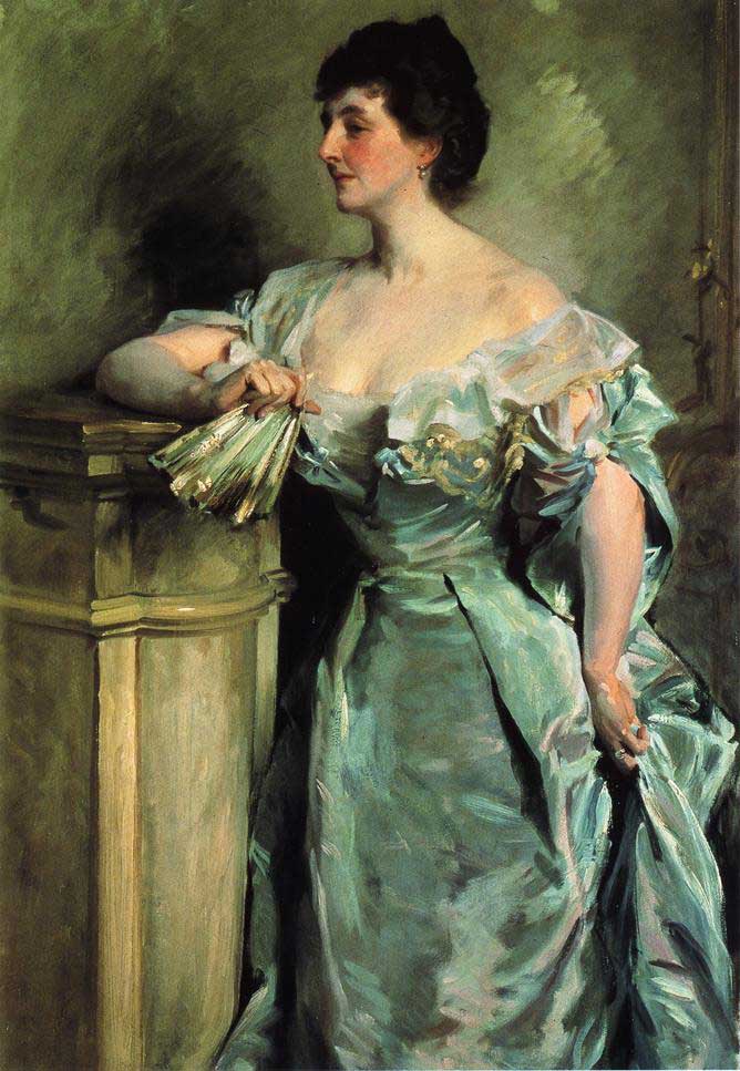 Lady Meysey-Thompson Painting by John Singer Sargent