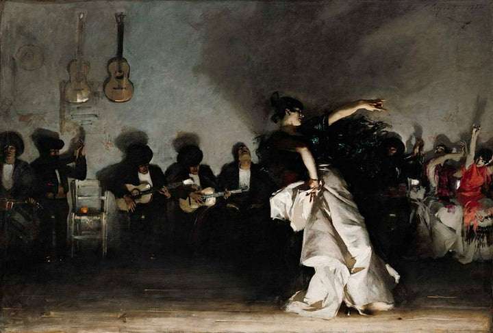 Sketch After 'El Jaleo' Painting by John Singer Sargent