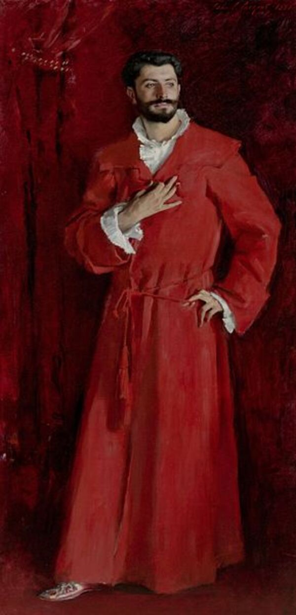 Dr Pozzi At Home Painting by John Singer Sargent