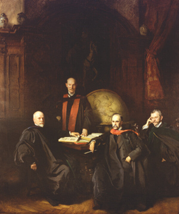 Professors Welch, Halsted, Osler and Kelly Painting by John Singer Sargent