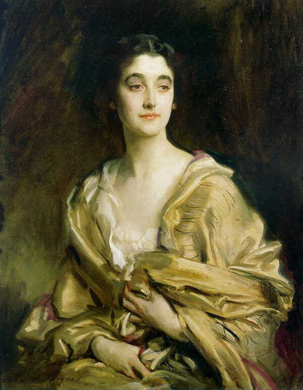 The Countess of Rocksavage (Sybil Sassoon) Paintingv by John Singer Sargent