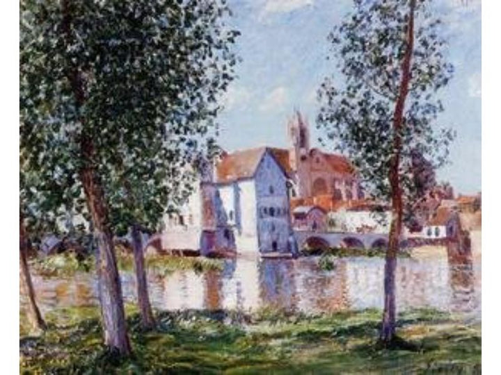 Moret Sur Loing In Morning Sun