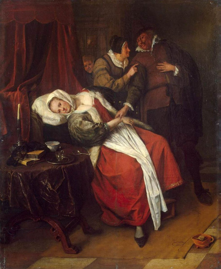 The Doctor's Visit 2 Painting by Jan Steen