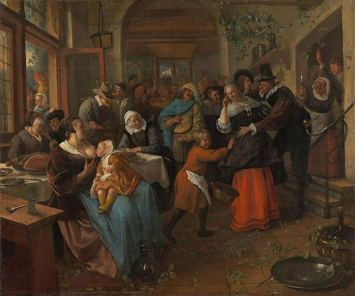 Peasant Wedding Painting by Jan Steen