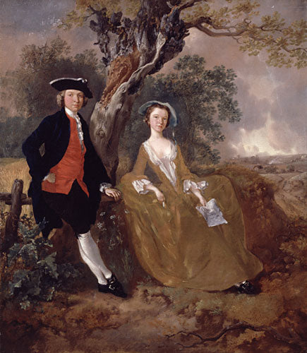 An Unknown Couple in a Landscape 