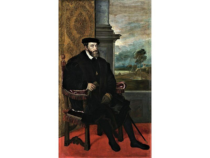 Portrait of Charles V Seated 1548