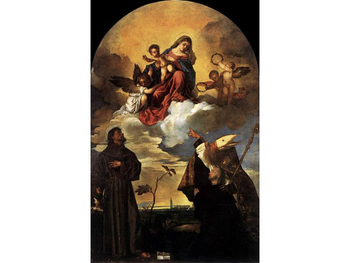 Madonna in Glory with the Christ Child and Sts Francis and Alvise with the Donor 2