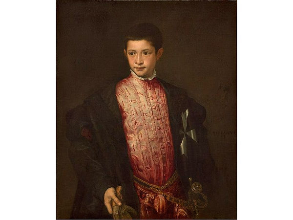 Portrait of Ranuccio Farnese 1542