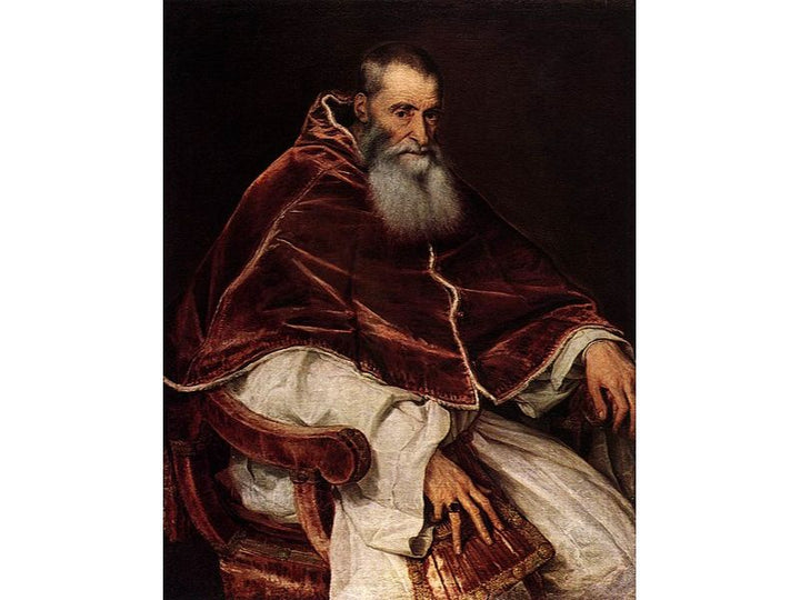 Portrait Of Pope Paul III 