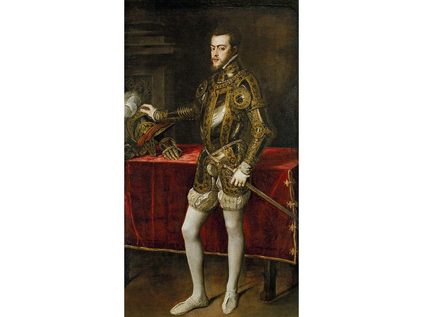 Portrait of Philip II in Armour