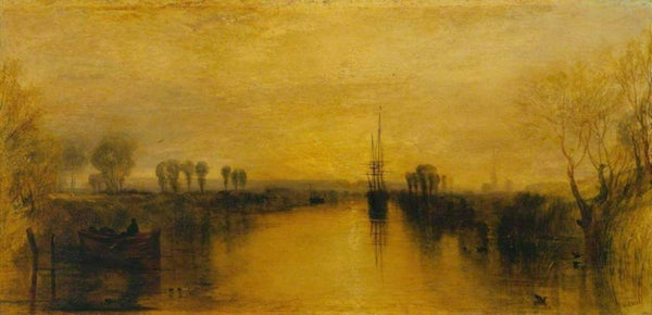 Chichester Canal, c.1829 Painting by Joseph Mallord William Turner