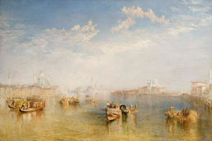 Giudecca, la Donna della Salute and San Georgio (or The Guidecca from the Canale di Fusina) Painting by Joseph Mallord William Turner