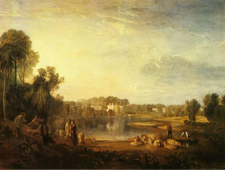 Pope's Villa, at Twickenham Painting by Joseph Mallord William Turner