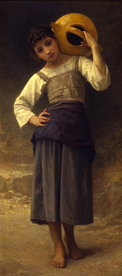 The Water Girl (Young Girl Going to the Spring) 1885