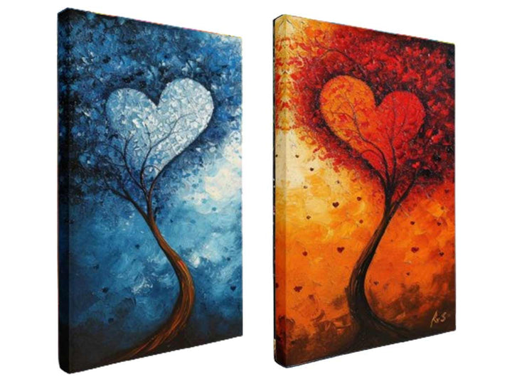 Twisting Love Trees Art Set