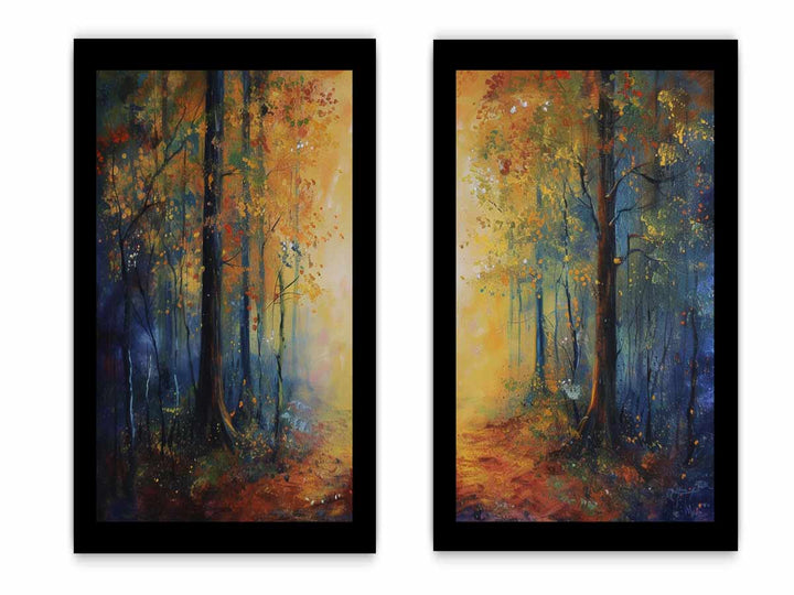 Forest  Panel Art set