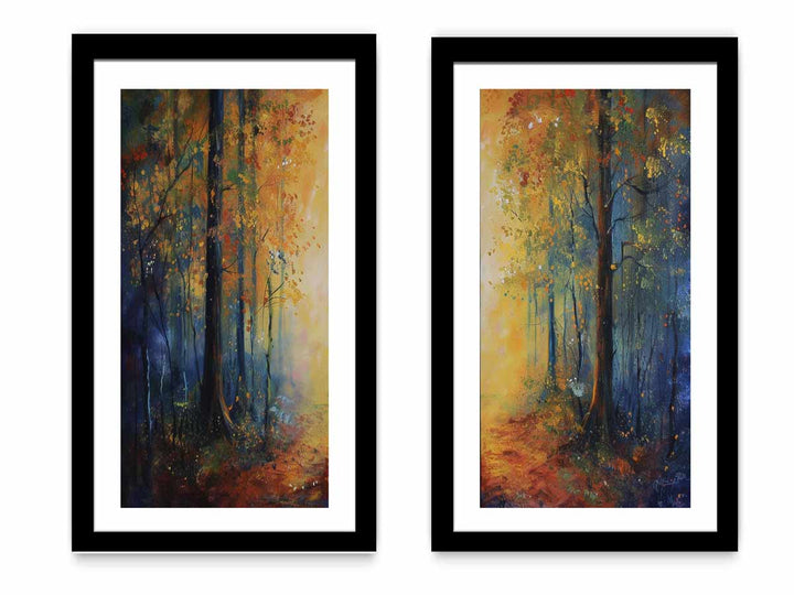 Forest  Panel Art set