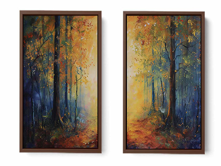 Forest  Panel Art set