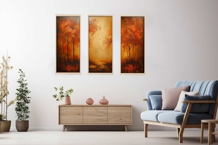 3 Piece Tree  Art Set