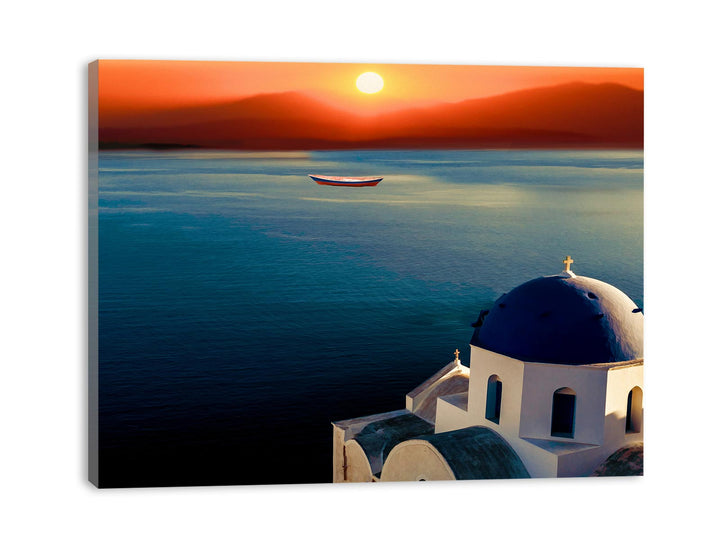 Santorini Painting  4 