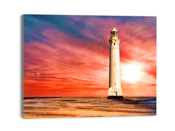 Lighthouse Wall Art Painting 