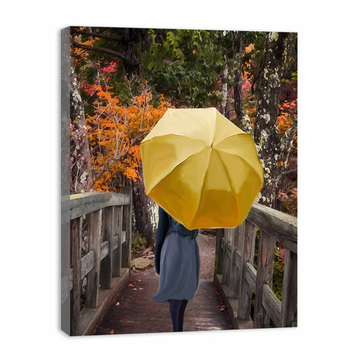 Women Umbrella Painting 