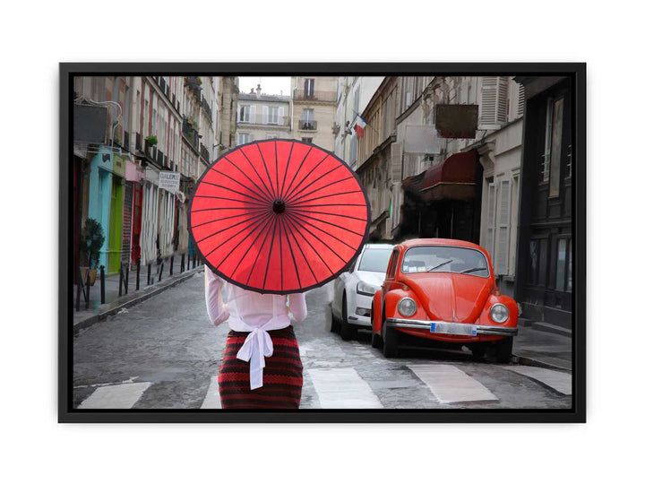 Umbrella Women Painting 