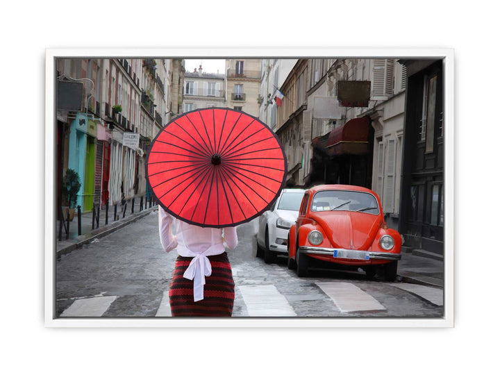 Umbrella Women Painting 