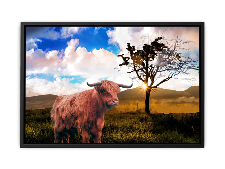 Highland Cow Painting 