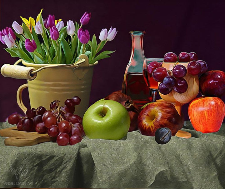 Fruit Still Life Painting 