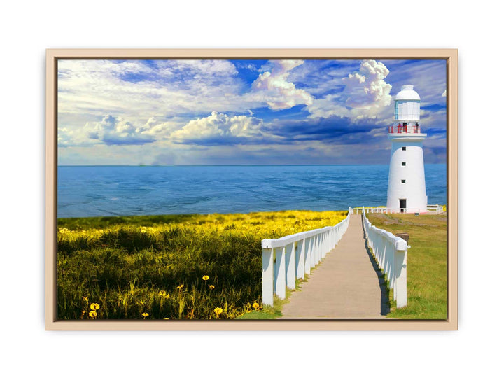 Pathway to lighthouse Painting 3 