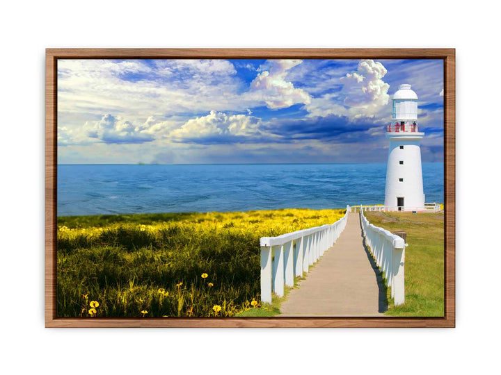 Pathway to lighthouse Painting 3 